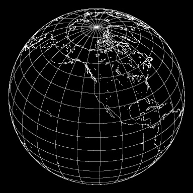 world globe outline. First attempt at the globe…