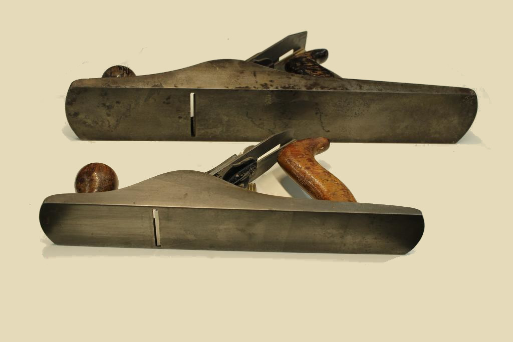 A pair of Bailey hand planes