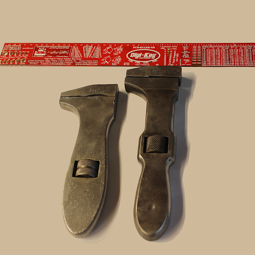 A pair of wrenches