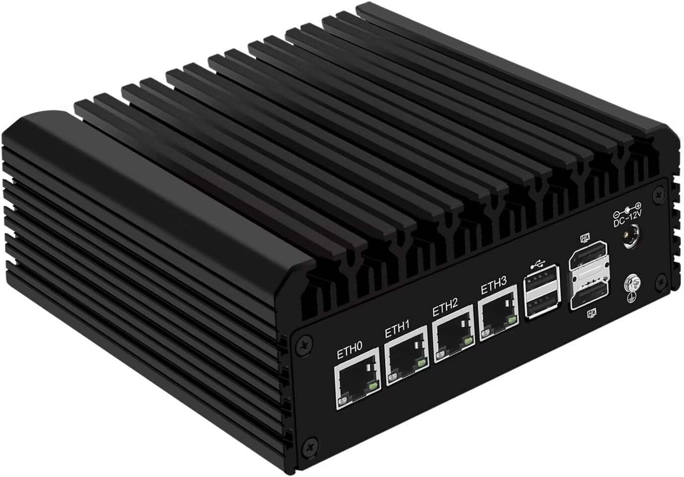 A fanless router box, with an intel N150 and 4 2.5G network ports