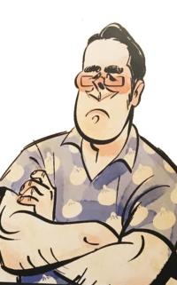 Caricature courtesy of Domee Shi