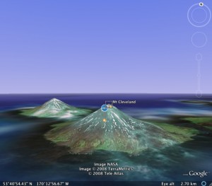 Mt. Cleveland, Alaska, in the Aleutian Islands