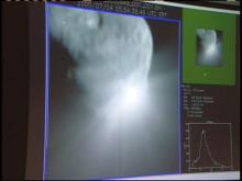 Image of Tempel 1 from the Flyby Craft