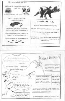 Dinosaur Placemats