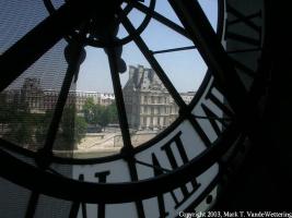 The Louvre from the D' Orsay