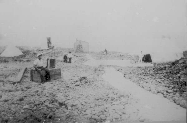 Gill Camp on Ascension Island