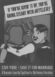 If you're givin' it up, you're going steady with Hitler