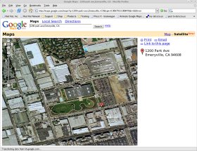 Google Map of Pixar Animation Studios