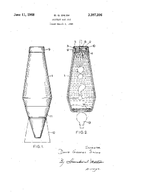 Lava Lamp Patents!