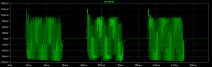 NT7S Code Practice Oscillator Waveform
