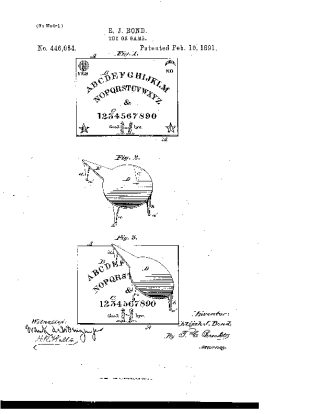 Ouija Board Patent