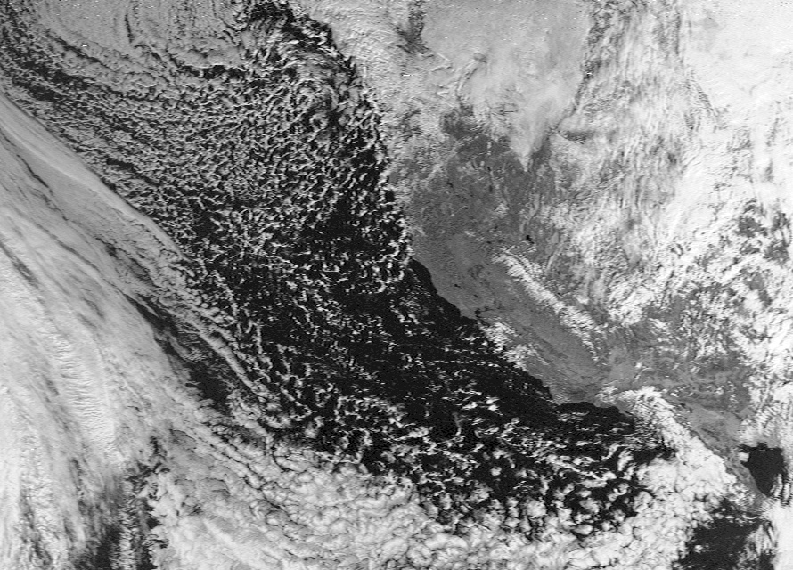 Daytime Pass of NOAA17